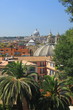 Vue sur les toits de Rome depuis le Pincio - Italie