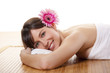 Girl on a Spa