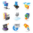 Icons for media