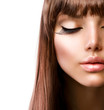 Face. Fashion Makeup. Perfect Skin