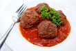 Meatballs on Sauce