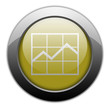 Yellow Metallic Orb Button 