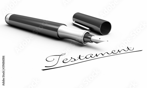Illustration: Testament - Stift Konzept Testament - Stift Konzept