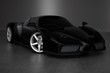 Black supercar
