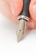 Writing with a fountain pen