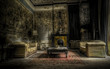 abandoned living room