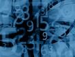 dark background with numbers dark background with numbers