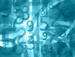 abstract numbers background abstract numbers background