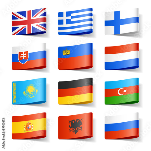 Vector: World flags. Europe. World flags. Europe.
