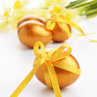 Easter eggs and flowers Easter eggs and flowers
