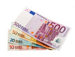 euro banknotes