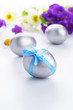 Easter eggs and flowers Easter eggs and flowers