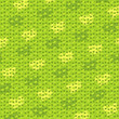 Green background with vine leaves pattern