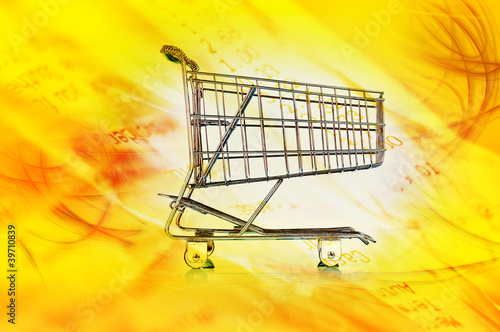 Photo: shopping cart image shopping cart image