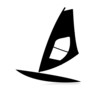 Voile logo noir