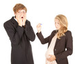Photo: teenage girl showing pregnancy test her boyfriend teenage girl showing pregnancy test her boyfriend