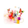 Vector: butterfly background butterfly background