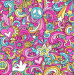 Notebook Doodles Seamless Repeat Pattern Vector