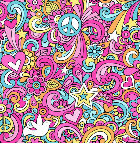 Vector: Notebook Doodles Seamless Repeat Pattern Vector Notebook Doodles Seamless Repeat Pattern Vector