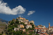View of Corte, Corsica, France