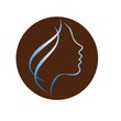 Vector: Beautiful woman profile logo Beautiful woman profile logo