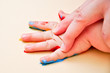 Hand abdruck
