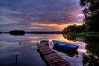 Photo: Boat in Greater Poland Boat in Greater Poland