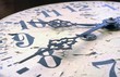 les aiguilles d'une pendule