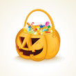 Tricks or Treats Halloween Jack O Lantern