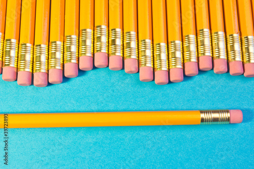 Photo: Row of pencils Row of pencils