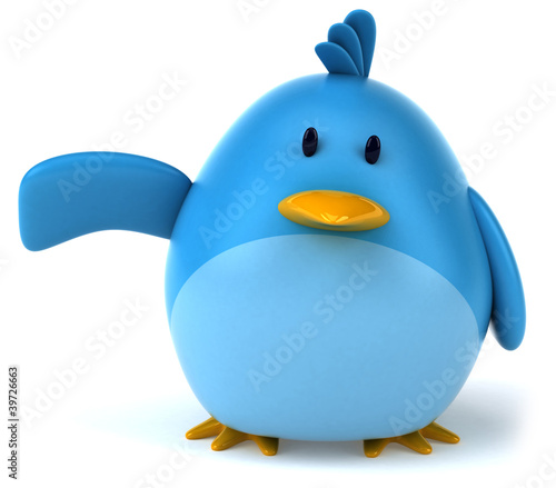 Illustration: Blue bird Blue bird