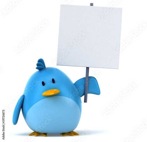 Illustration: Blue bird Blue bird