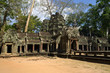 Main entrance of the temple Ta Phrom Main entrance of the temple Ta Phrom