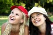 Photo: Lovely Brunette and Blonde Friends Lovely Brunette and Blonde Friends