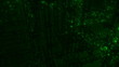 green lights among black designs