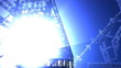 blinding light through dark designs