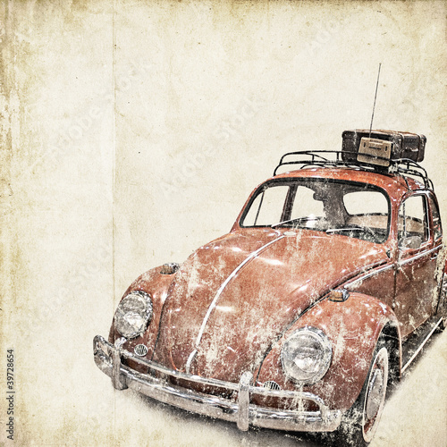 Illustration: retro background retro background