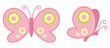 Pink butterfly