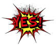 Yes.Comic book explosion.