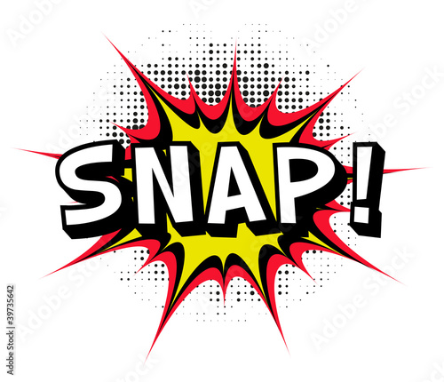 Vector: Snap. Comic book explosion.Vector illustration. Snap. Comic book explosion.Vector illustration.