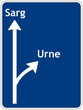 Sarg oder Urne