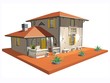 Casa Villa d'Epoca-Vintage House-3d