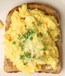 Scrambled Eggs on Toast