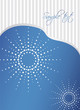 special blue abstract background