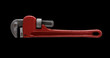 Photo: monkey wrench on a white background monkey wrench on a white background