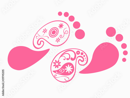 Illustration: Pink Feet Pink Feet