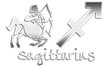 Sagittarius Chrome Zodiac Signs