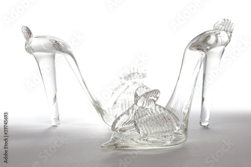 Photo: Glass shoes Glass shoes