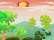 cubism landscape