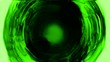 rotate deep green tunnel hole,light wire,cosmos swirl hole